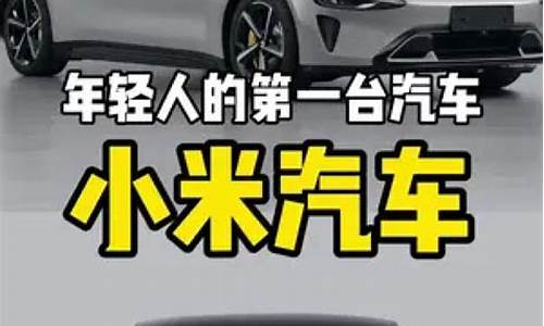 我想买一台小米汽车_小米汽车卖多少钱合适